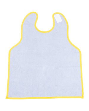 Super-Sized, Safe, Absorbent, Waterproof, Washable Baby Toddler Car Seat Bib in Yellow